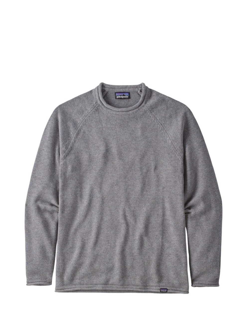 Patagonia Men’s Grey 
Ponderosa Pine Roll Neck Sweater Size L